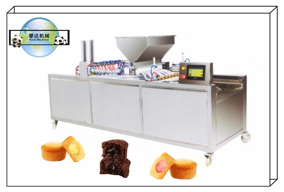 Semi-Automatic Cup Cake Production Line, Custard Muffin Cake Production Line, Madeline Cake Production Line Machine