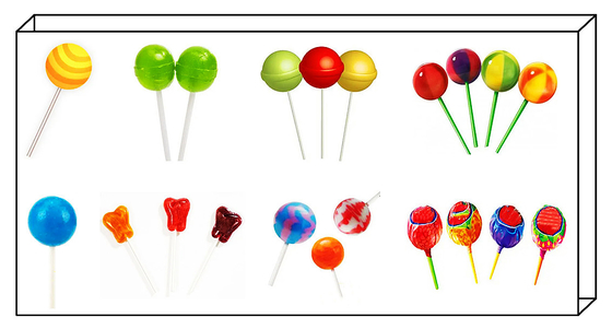 PD150 Professional Hard Candy Lollipop Production Line 150KG Per Hour Automatic 15-50KW